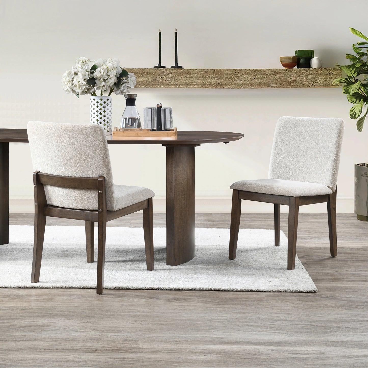 Kody Upholstered Dining Chair (2 Per Carton)-Cream