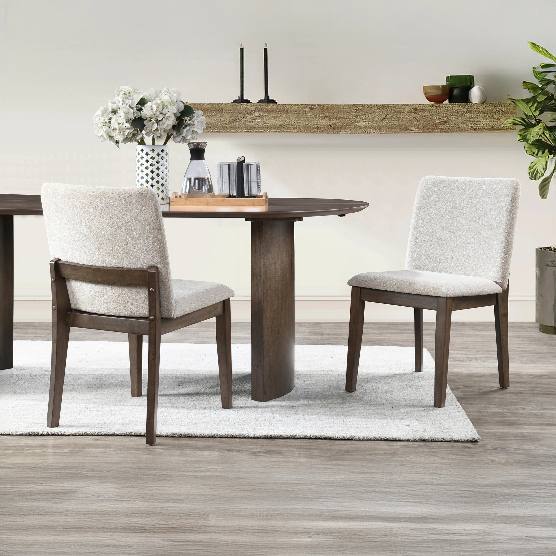 Kody Upholstered Dining Chair (2 Per Carton)-Cream