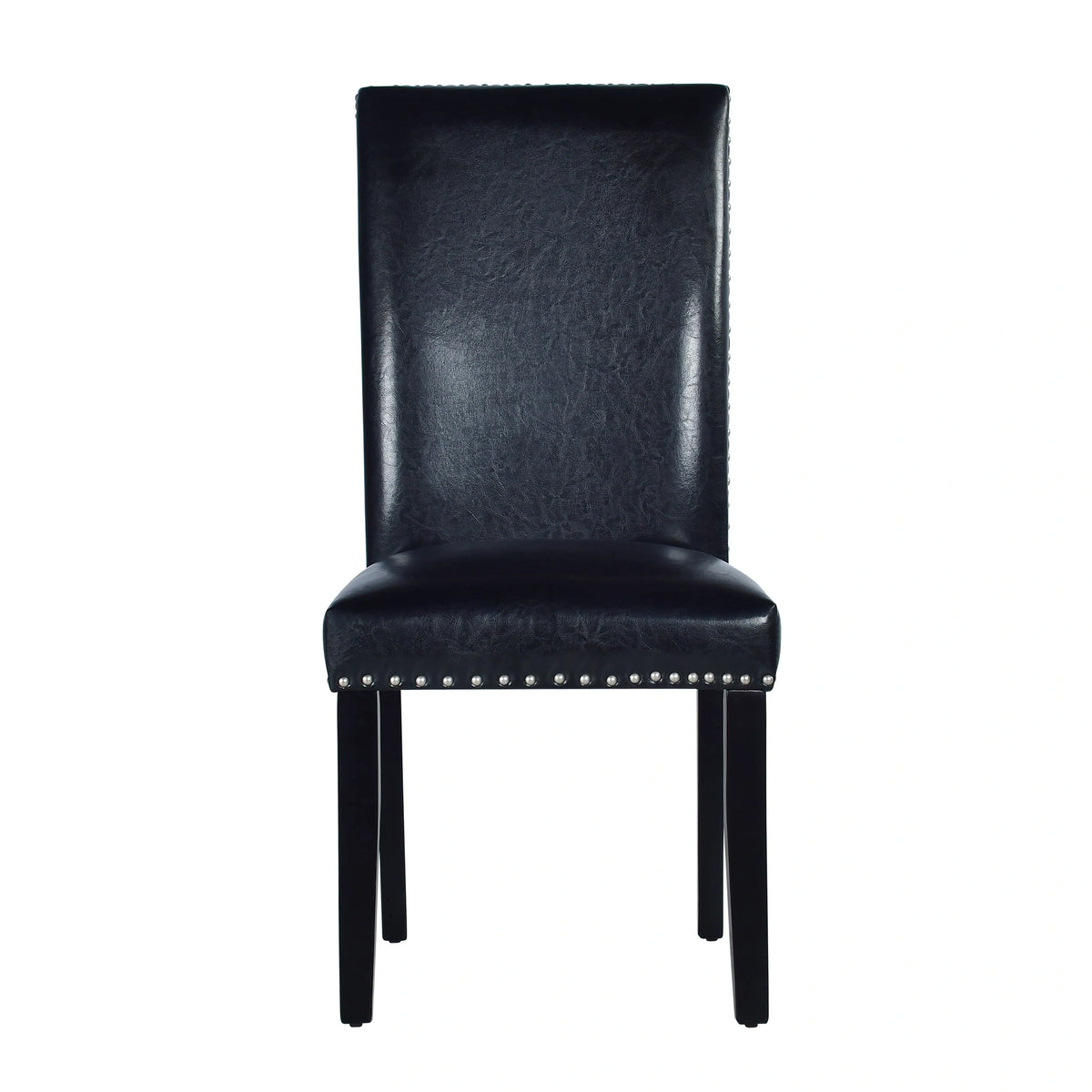 Steve Silver Verano Side Chair in Black (Set of 2)