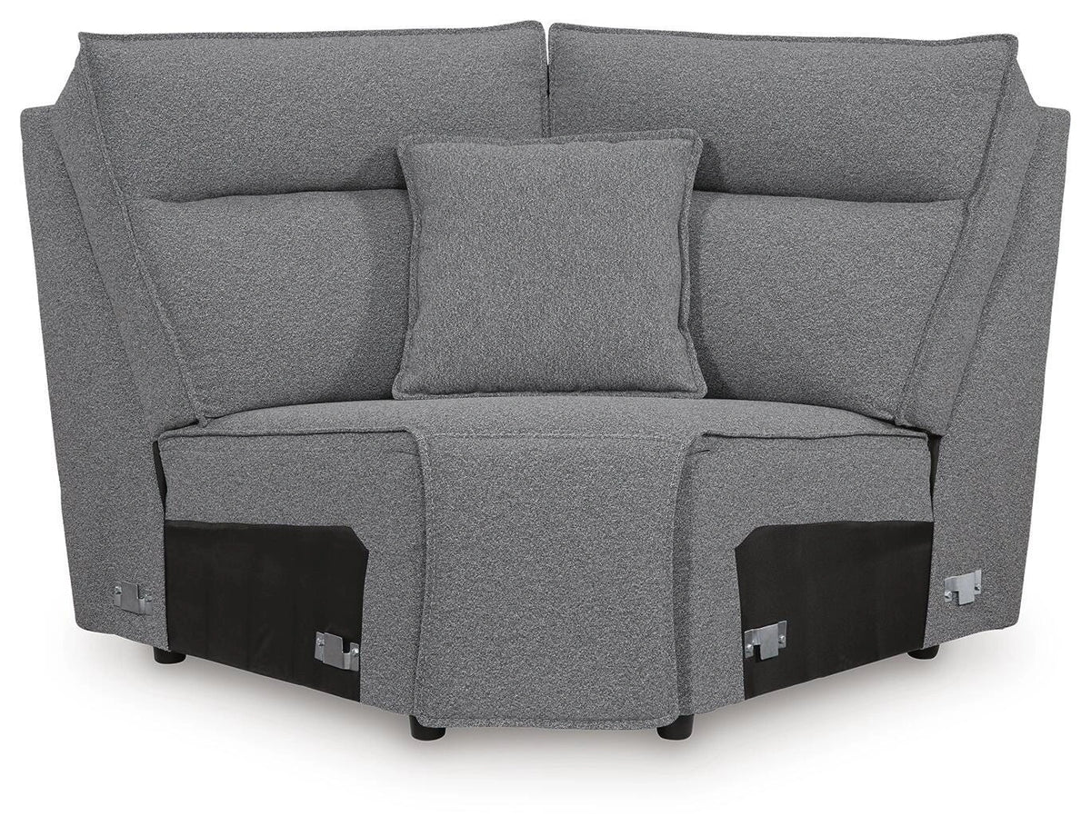 Modmax II Power Reclining Sectional with Chaise and Audio Consoles