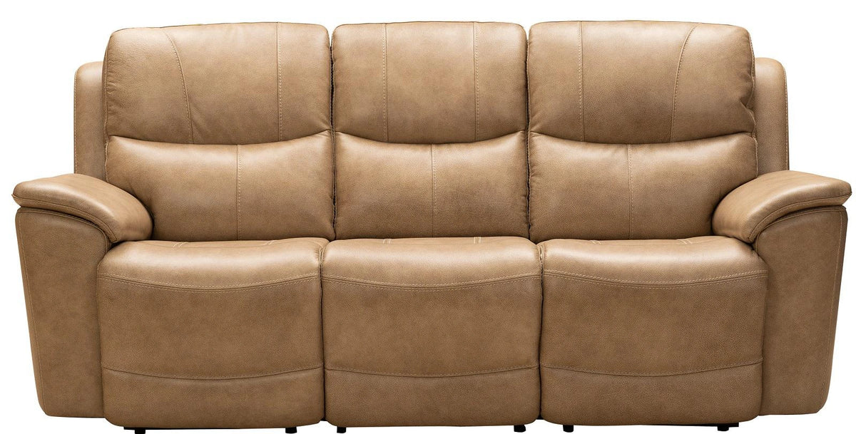 Barcalounger Kaden Reclining Sofa w/ Power Headrest in Elliott-Taupe