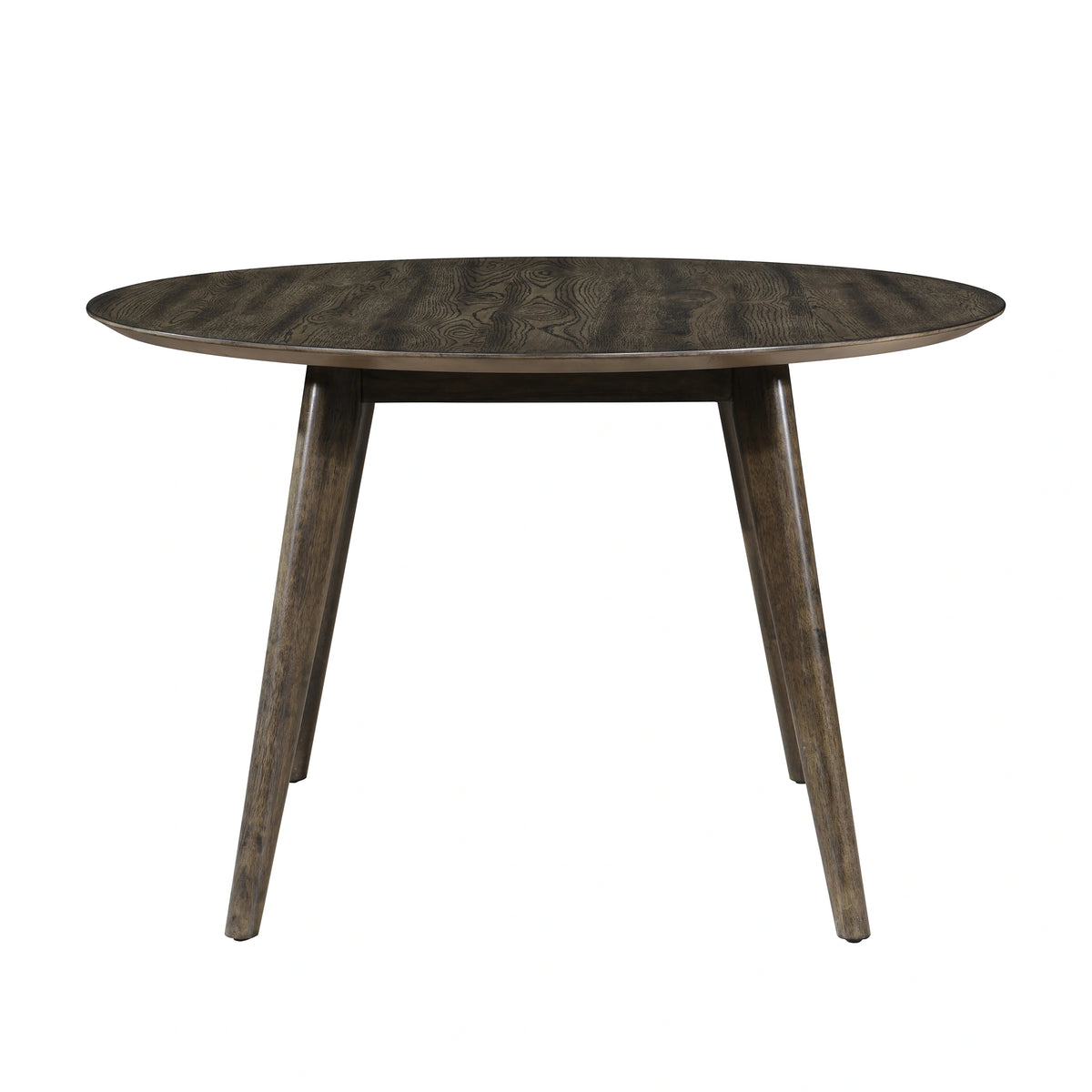Rex 48" Round Dining Table-Walnut