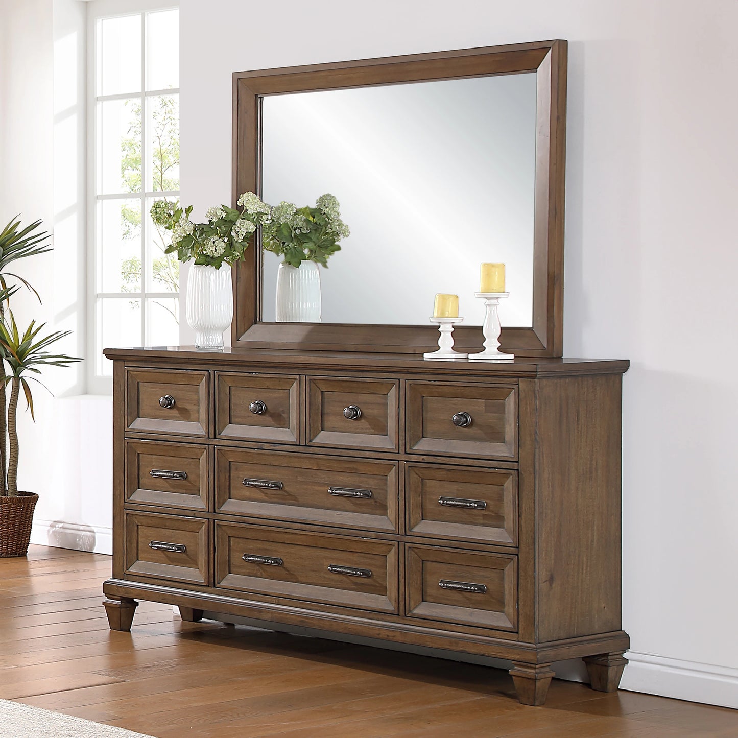 Mariana Mirror-Vintage Mocha