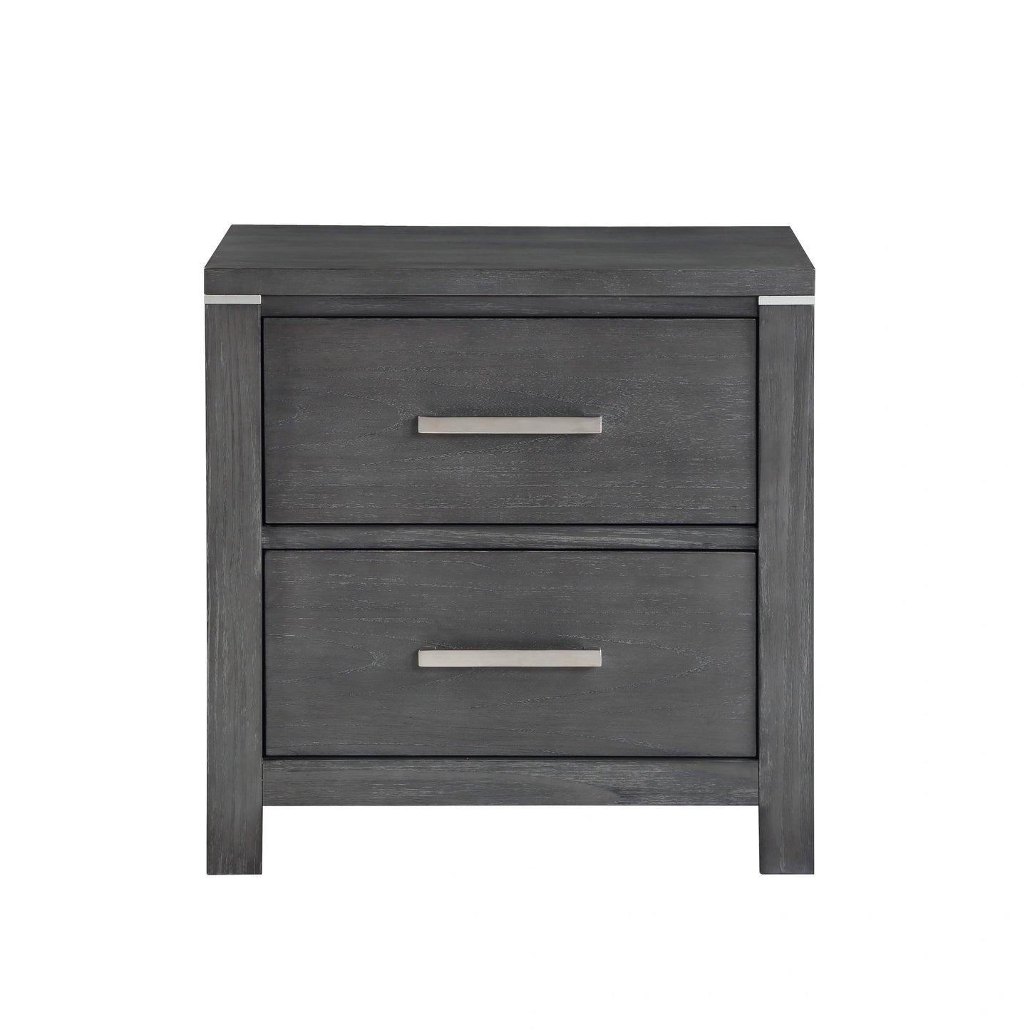 Odessa Nightstand-Charcoal