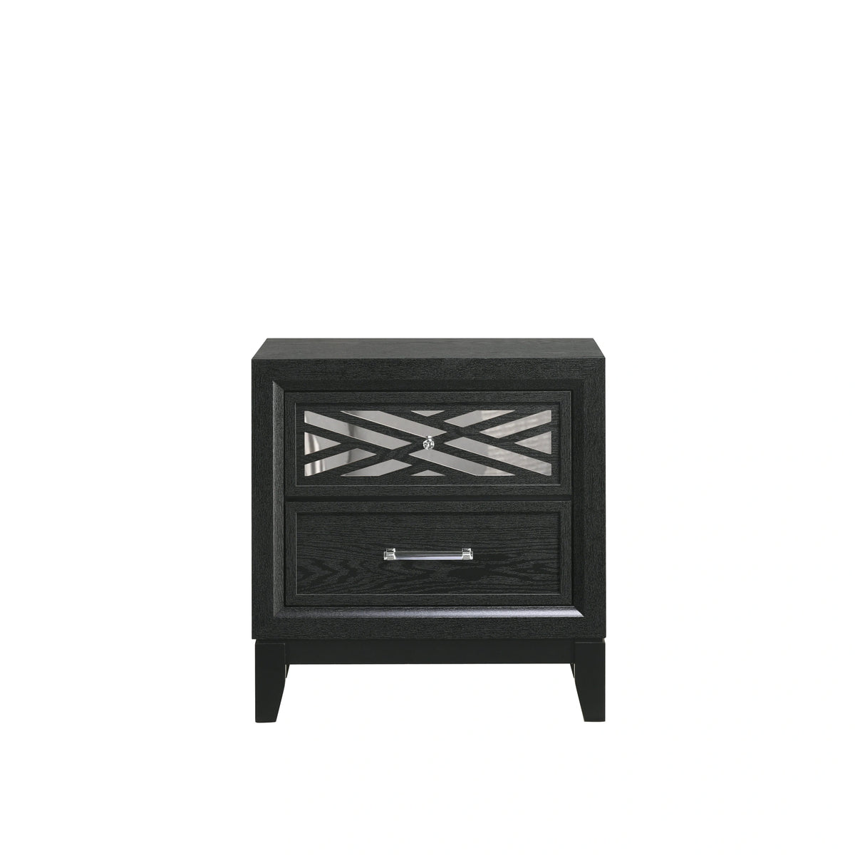 Obsidian Nightstand-Black