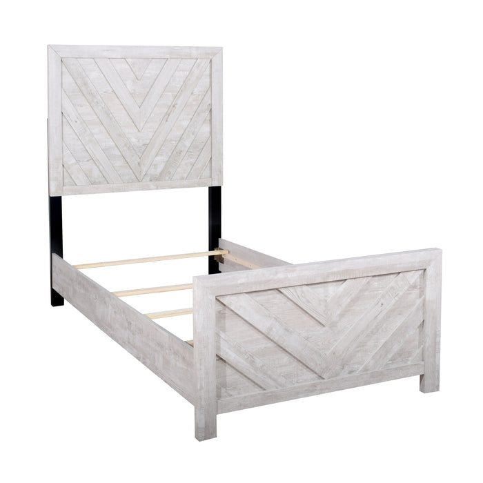 Biscayne 3/3 T Hb,Fb, & Slats-Driftwood