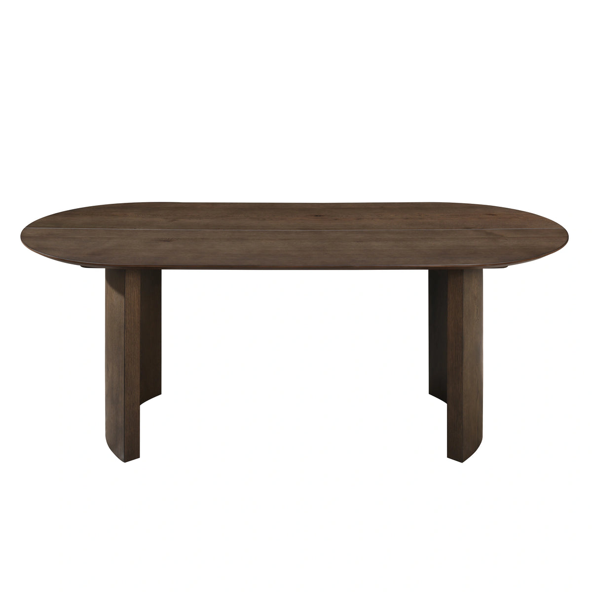 Kody Oval Dining Table Base-Dk Walnut