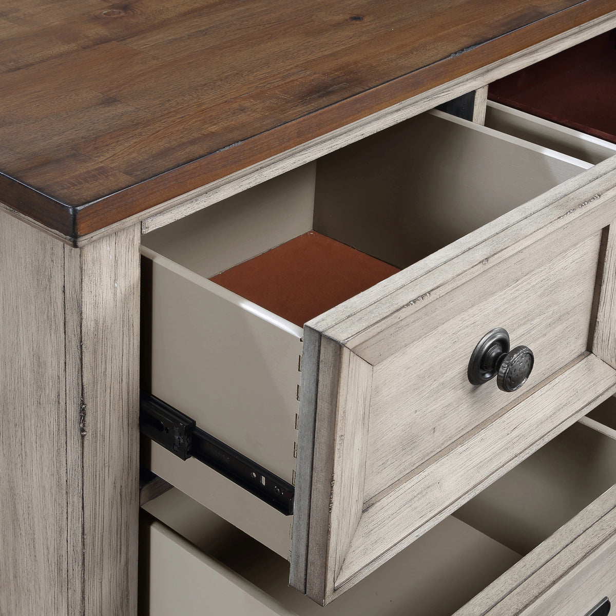 Mariana Dresser -Vintage Creme