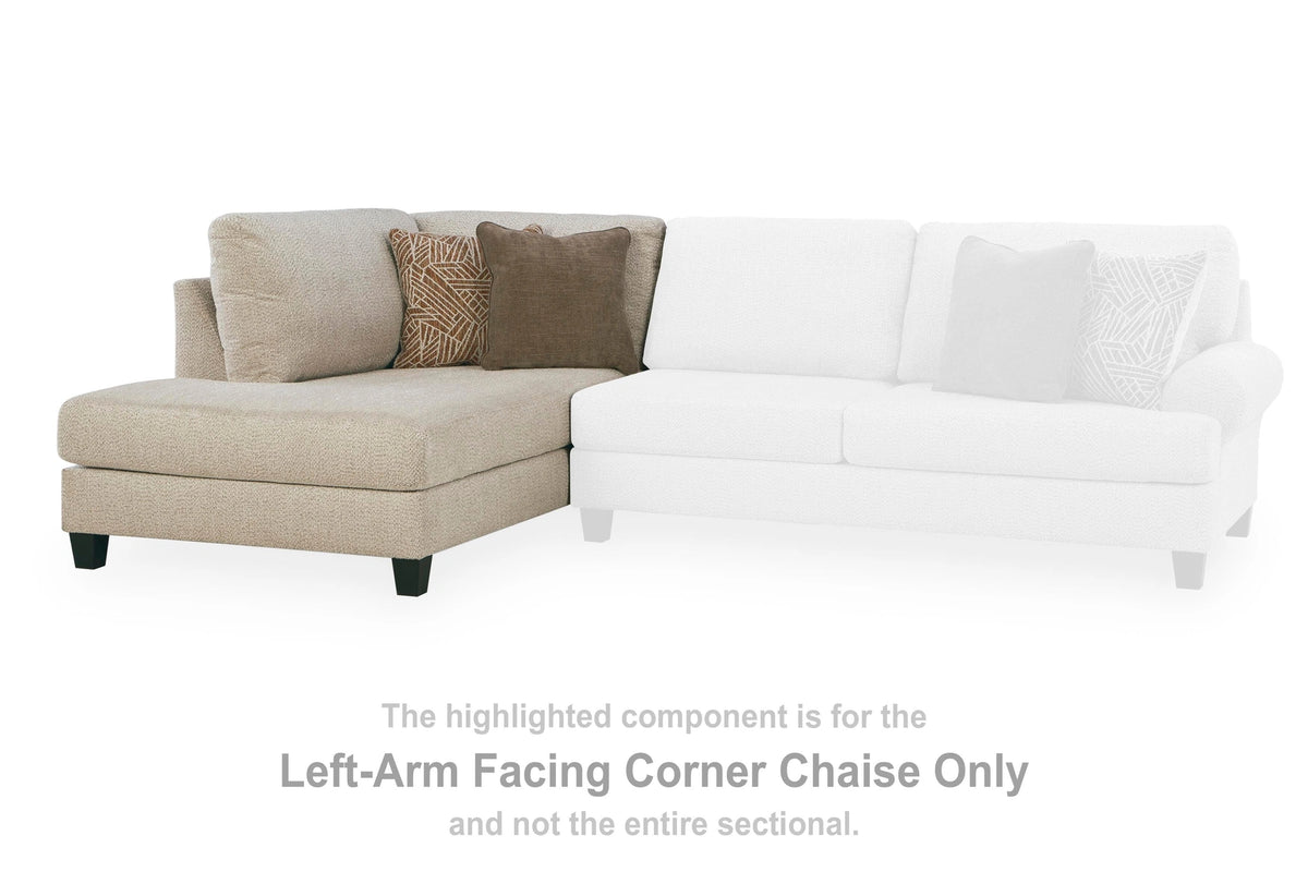 Steelwater Retreat Sectional with Chaise