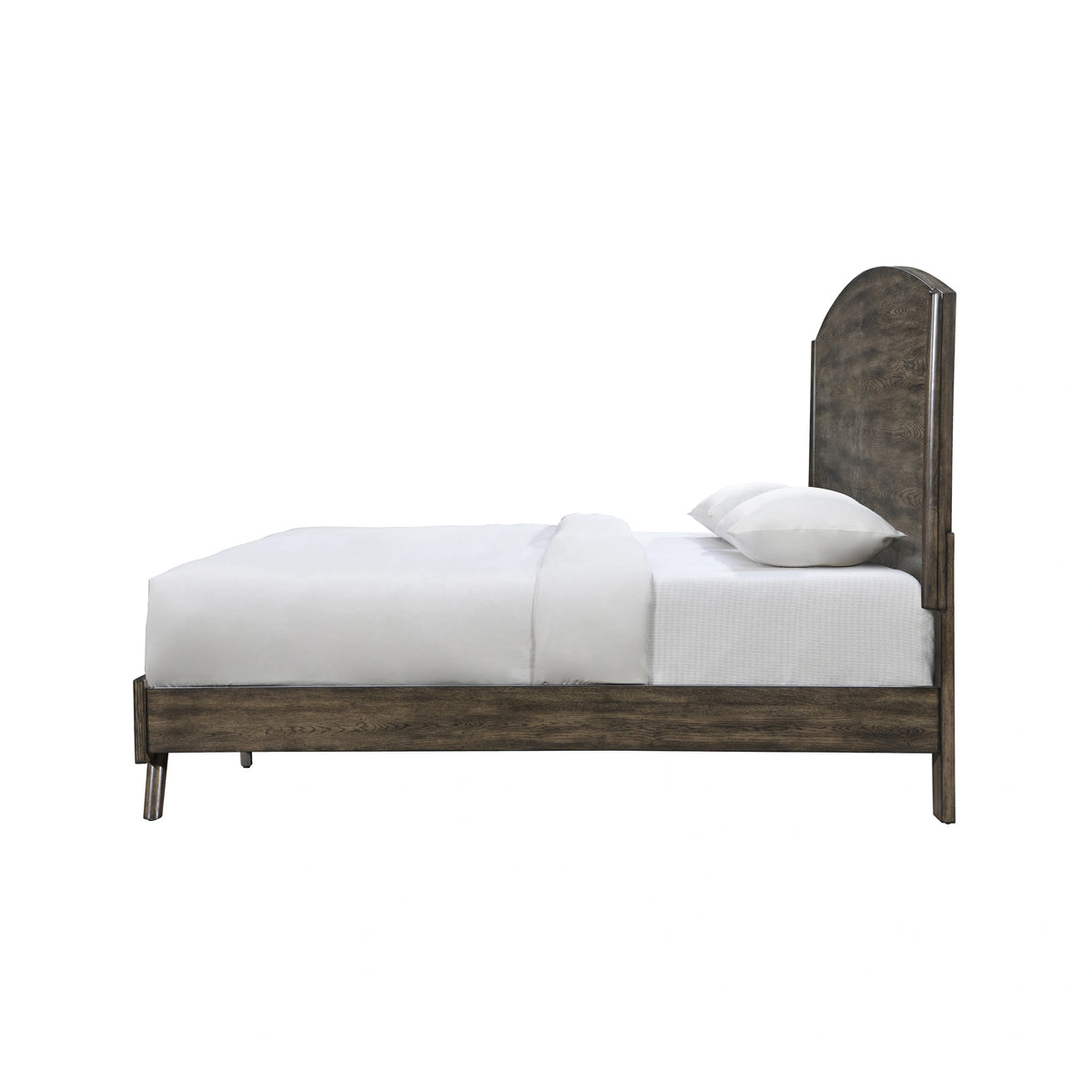 Rex 6/6-6/0 Ek/Wk Headboard, Footboard & Slats-Walnut