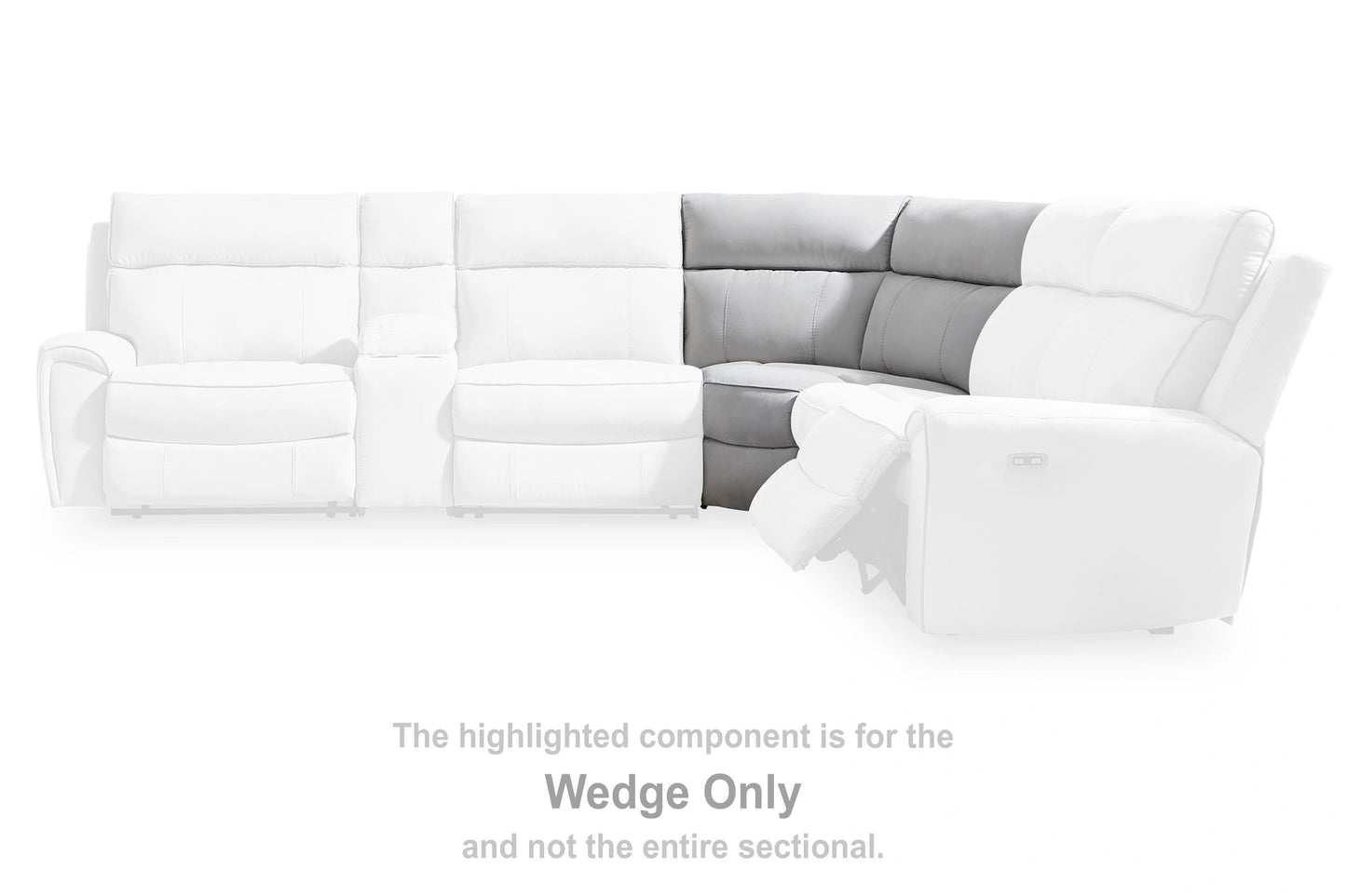 Social Pointe Reclining Sectional with Storage Consoles