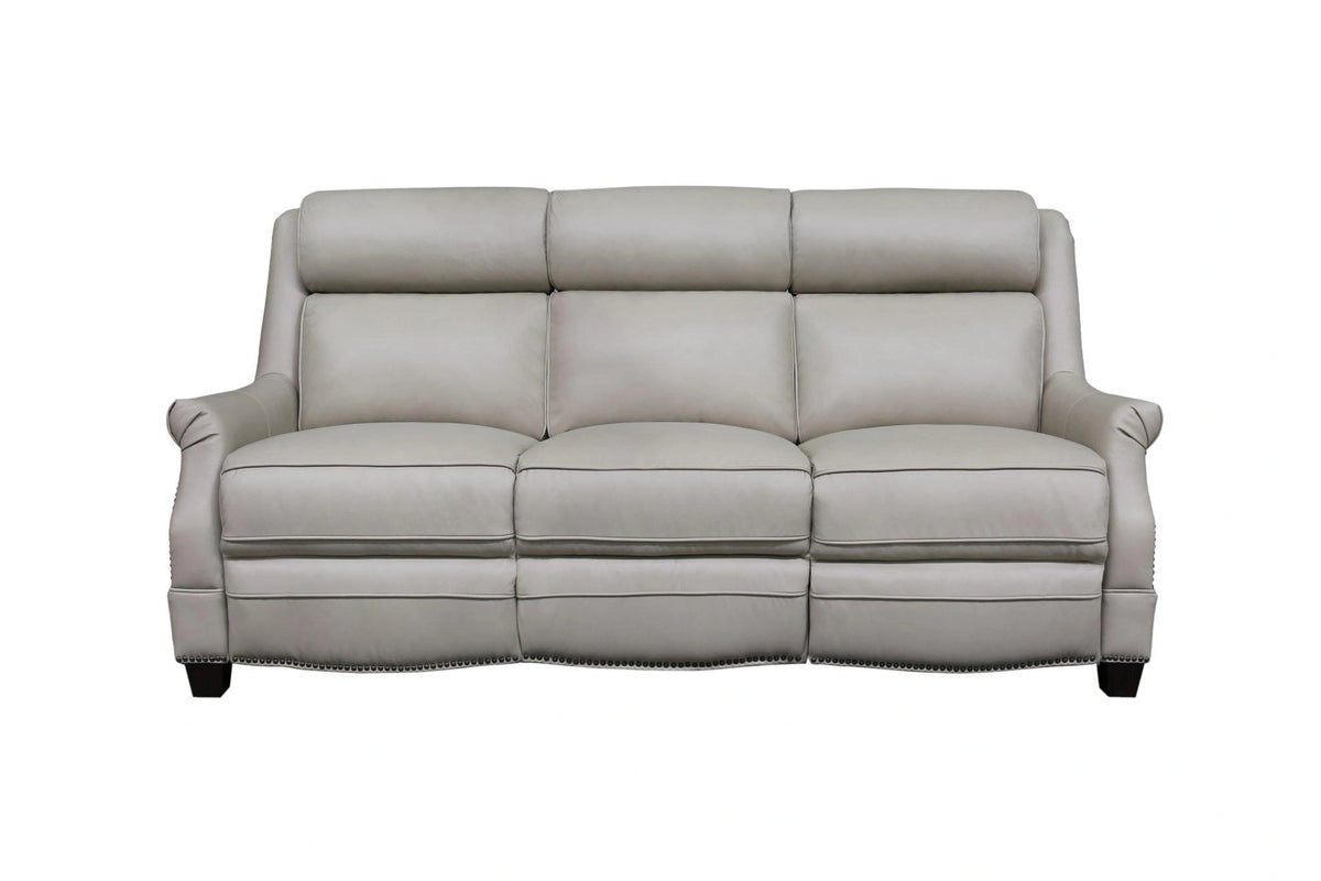 BarcaLounger Warrendale Power Reclining Sofa w/Power Head Rests in Cream