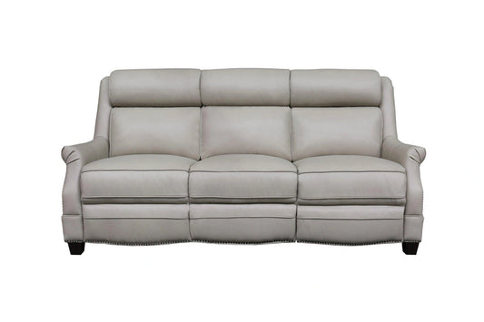 BarcaLounger Warrendale Power Reclining Sofa w/Power Head Rests in Cream