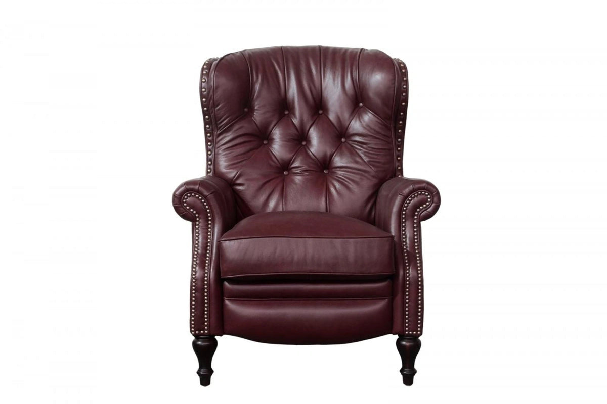 BarcaLounger Kendall Recliner in Shoreham Wine