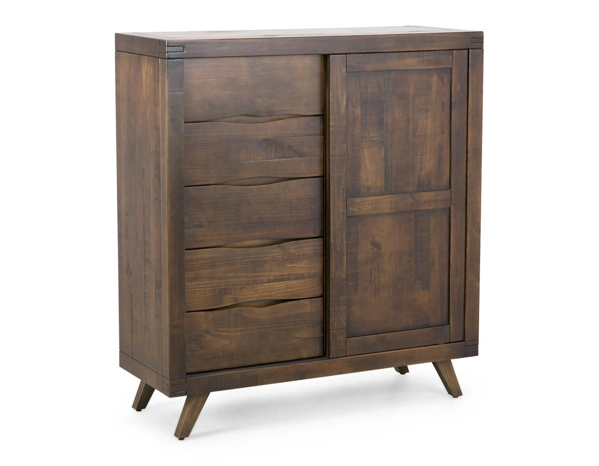 Steve Silver Pasco Gentlemen's Chest in Cocoa