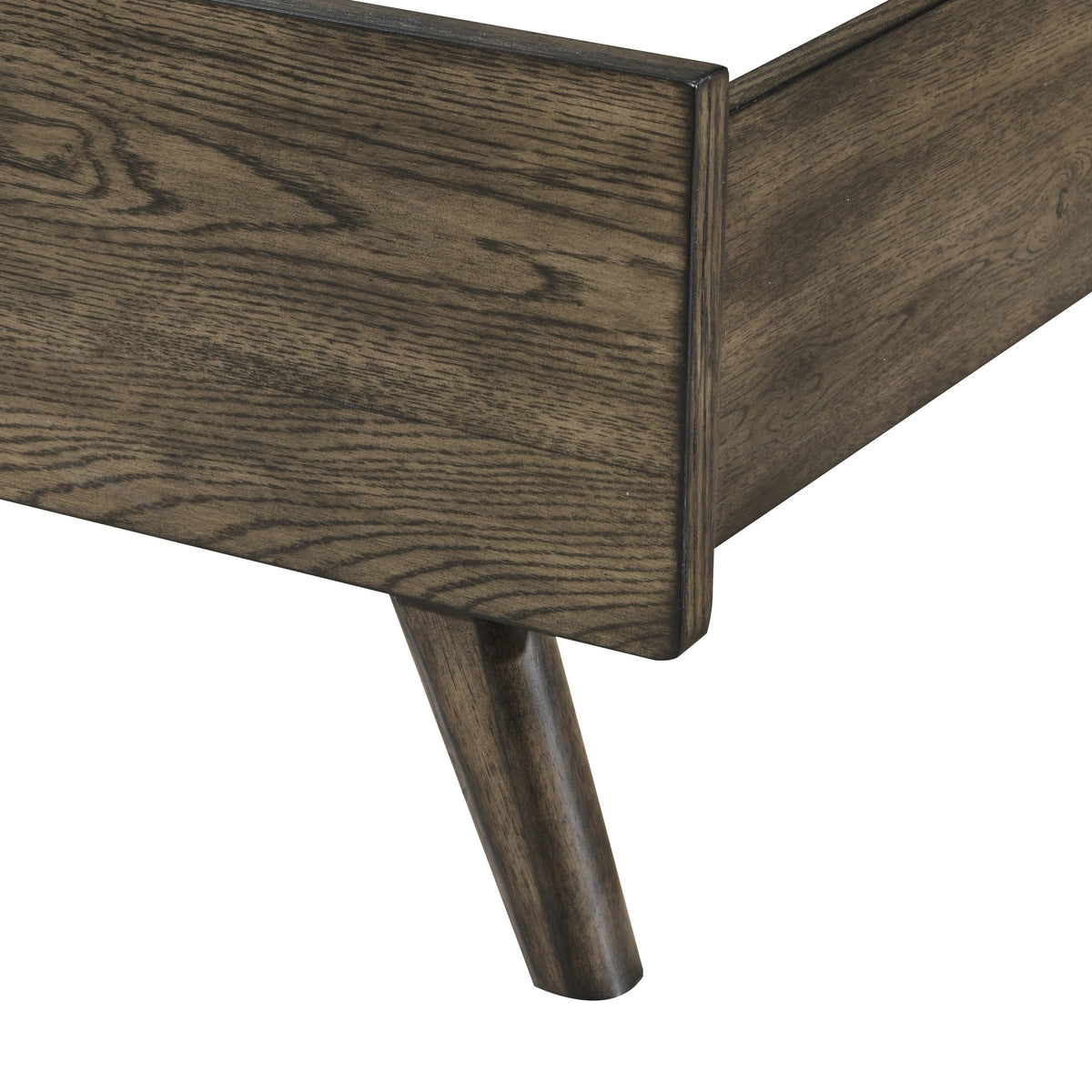Rex 6/6-6/0 Ek/Wk Headboard, Footboard & Slats-Walnut