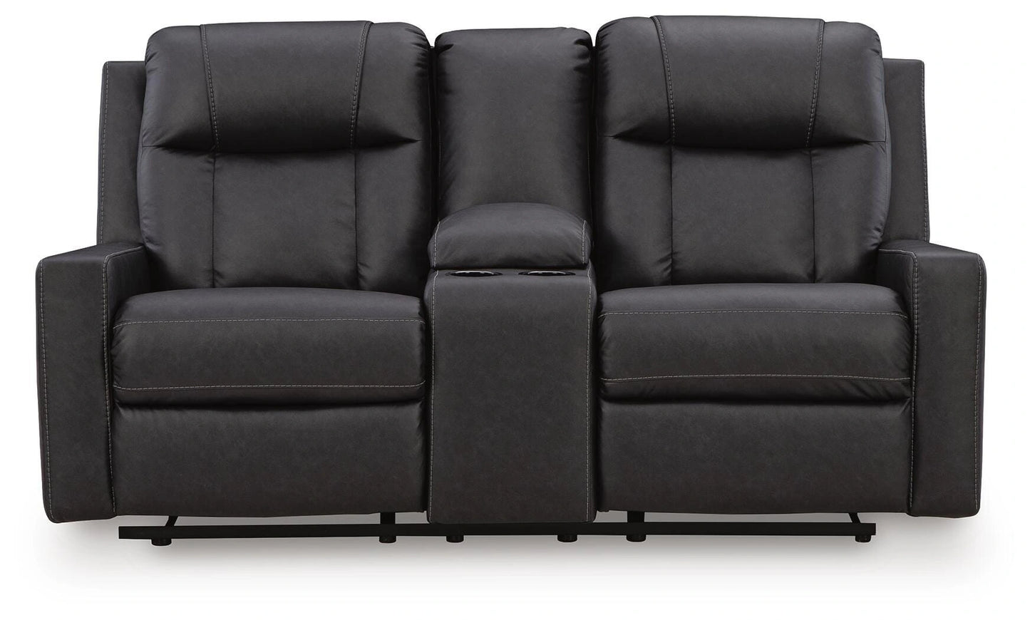 Mackmenville Reclining Loveseat with Console
