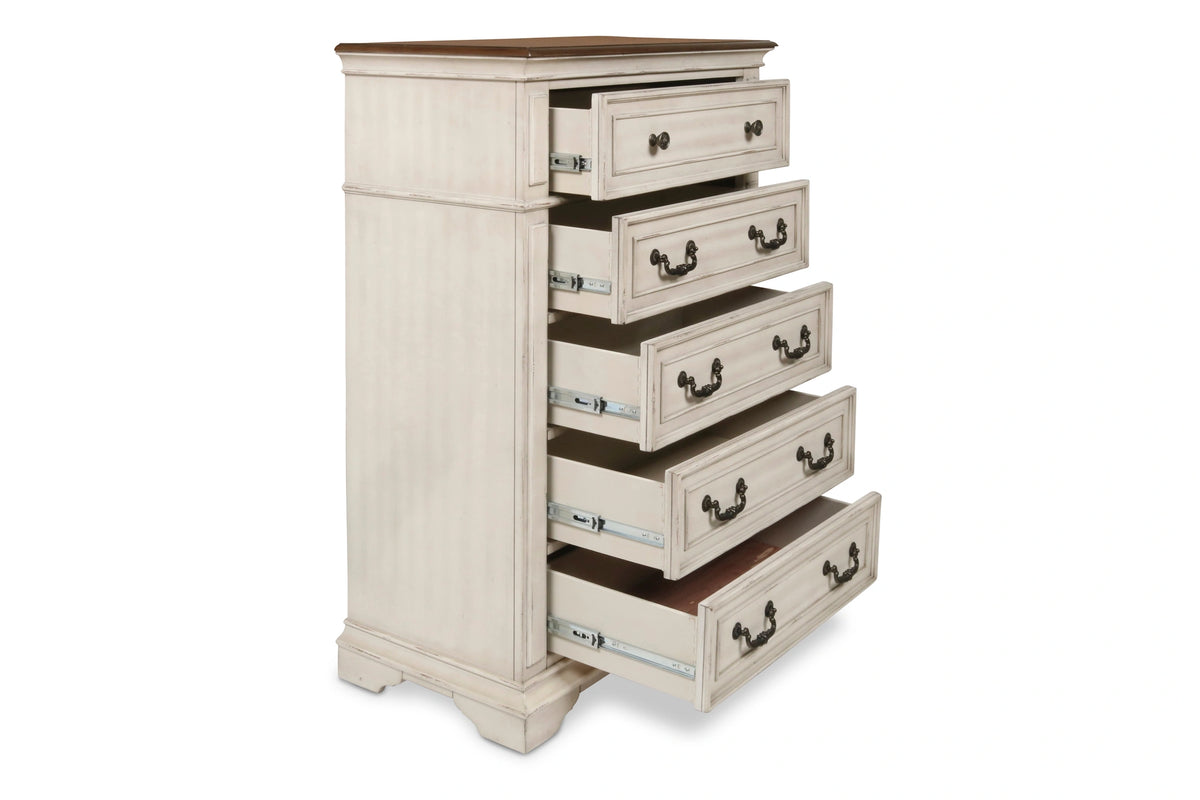 Anastasia Chest - Ant. White