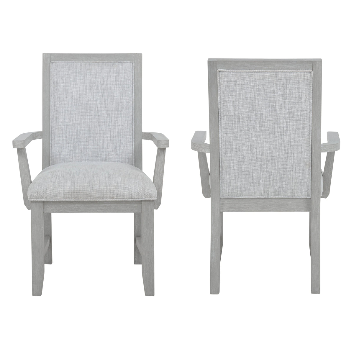 Fiona Dining Arm Chair (2 Per Carton)-Mist Gray