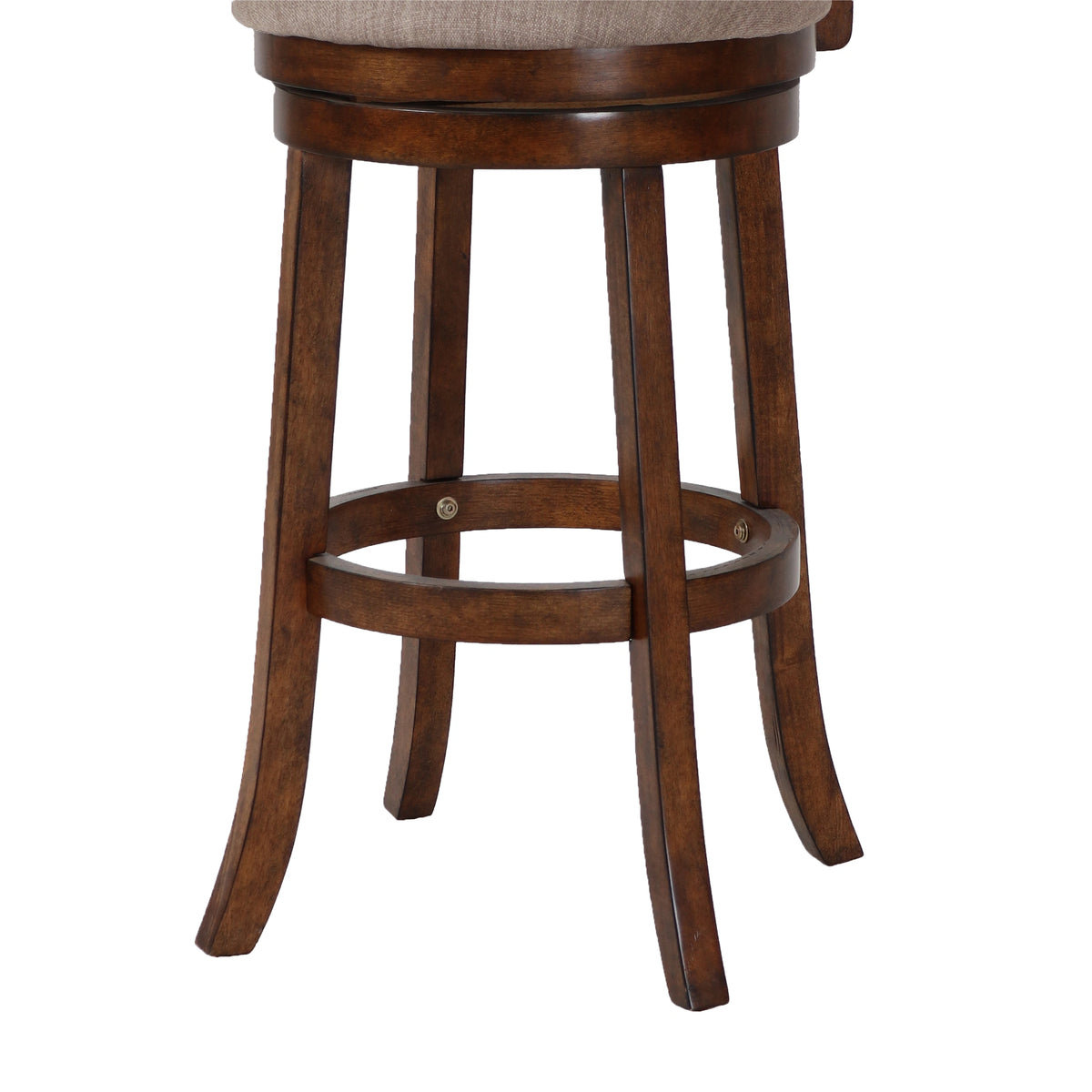 Aberdeen 29" Bar Stool W/Fabric Cushions-Brown