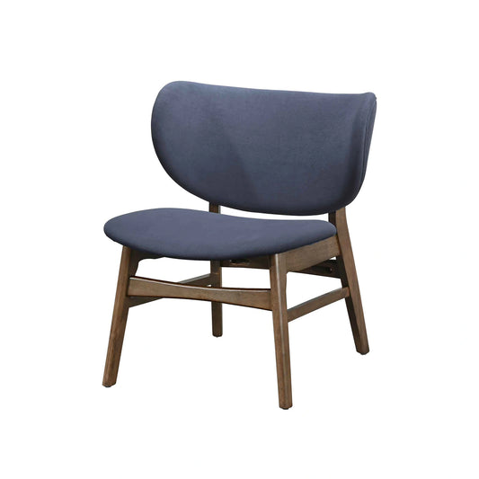 Adler Upholstered Lounge Chair-Blue