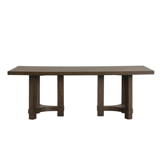 Cityscape Rectangle Dining Table Top-Walnut