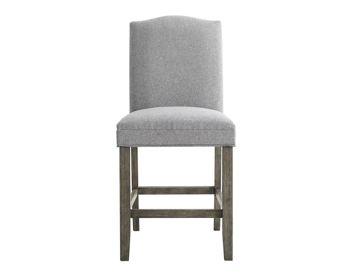 Steve Silver Grayson Counter Chair in Driftwood (Set of 2)