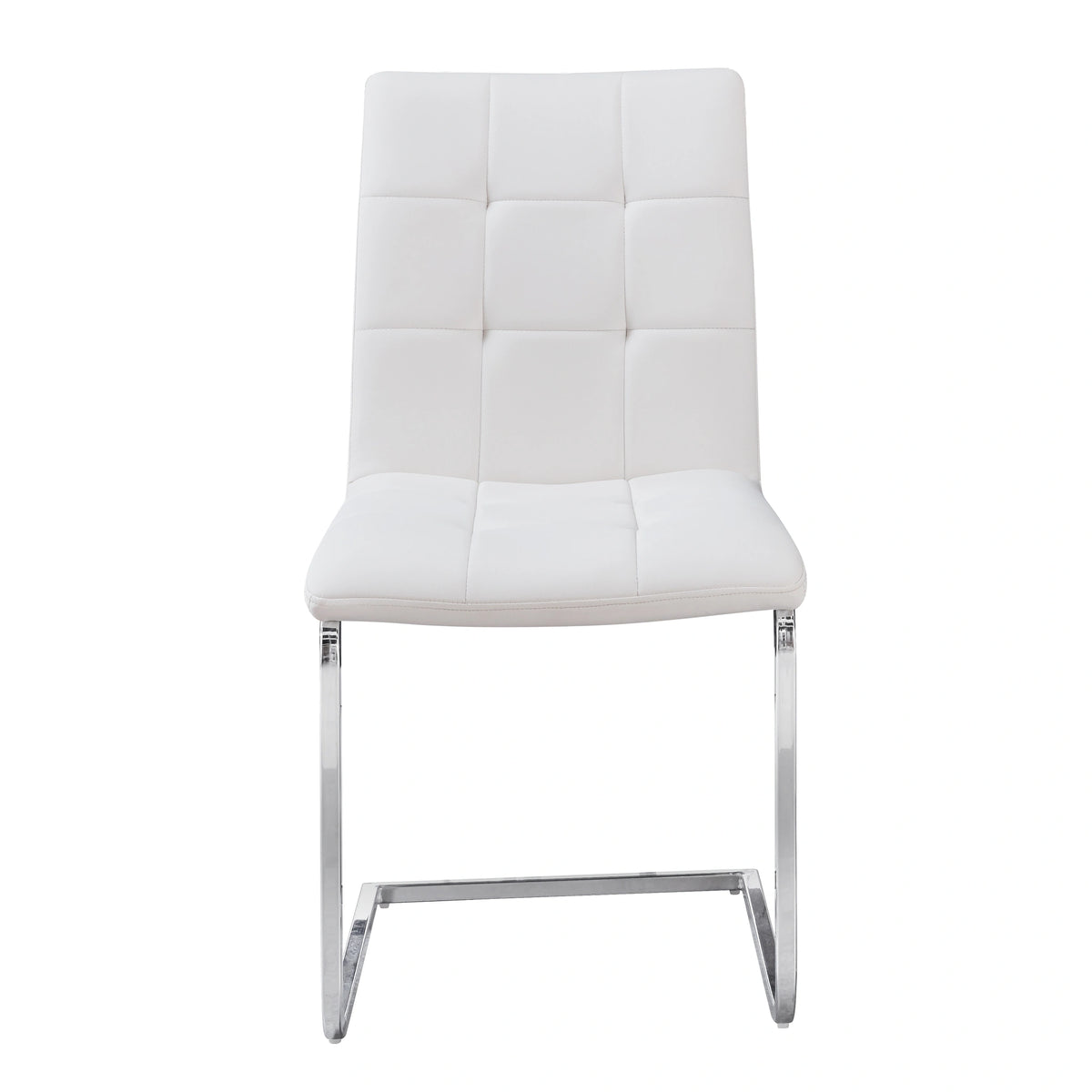 Steve Silver Escondido Side Chair in Chrome (Set of 2)
