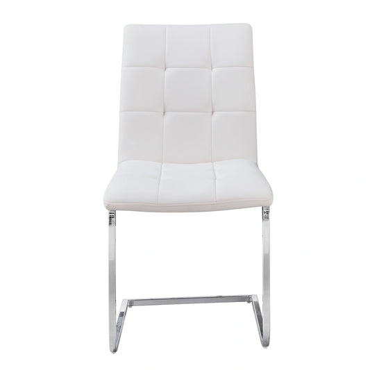 Steve Silver Escondido Side Chair in Chrome (Set of 2)