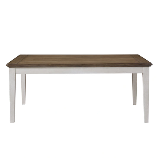 Steve Silver Pendleton Dining Table in Ivory