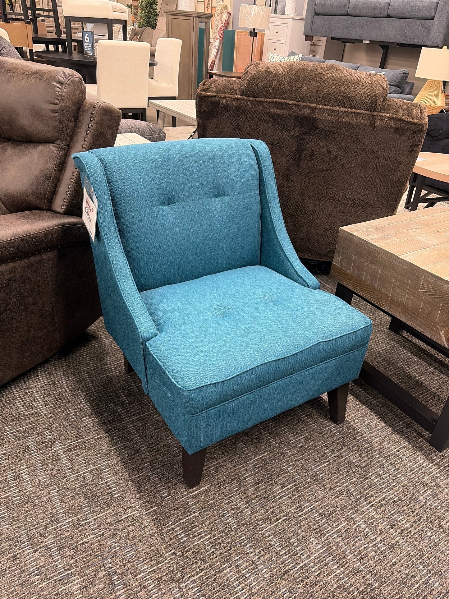 Blue Accent chair