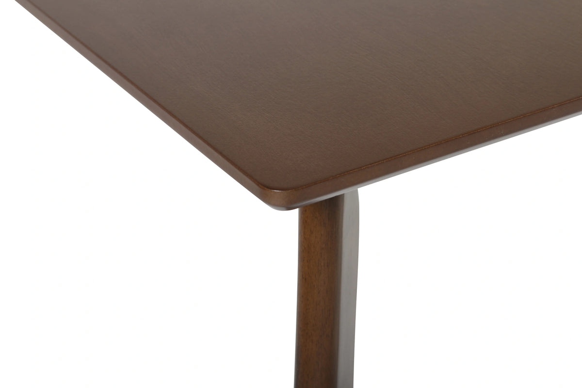 Morocco 47" Rectangle Dining Table-Walnut Brown