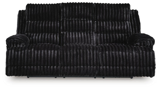 Rhine Falls Power Reclining Sofa with Drop Down Table
