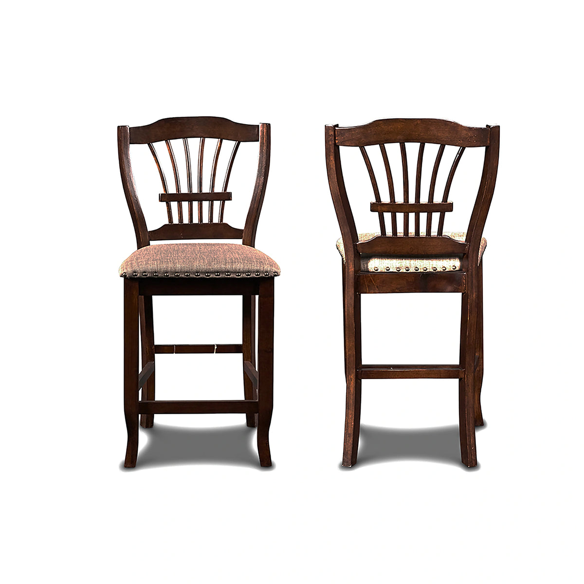 Bixby Counter Chair (2 Per Carton)-Espresso
