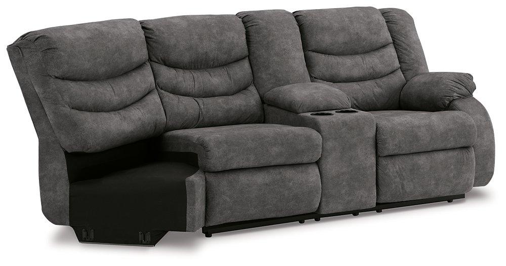 Partymate 2-Piece Reclining Sectional