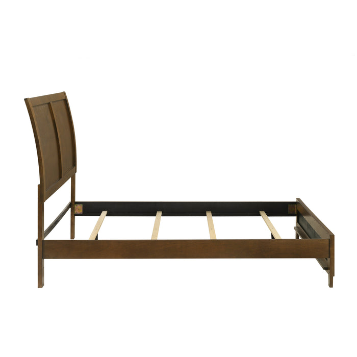 Ballard 5/0 Q Headboard, Footboard & Slat Kit-Walnut