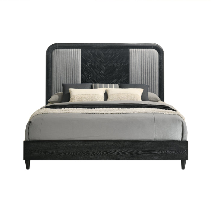 Skyline 6/6-6/0 Ek/Wk Headboard, Footboard & Slat Kit-Onyx