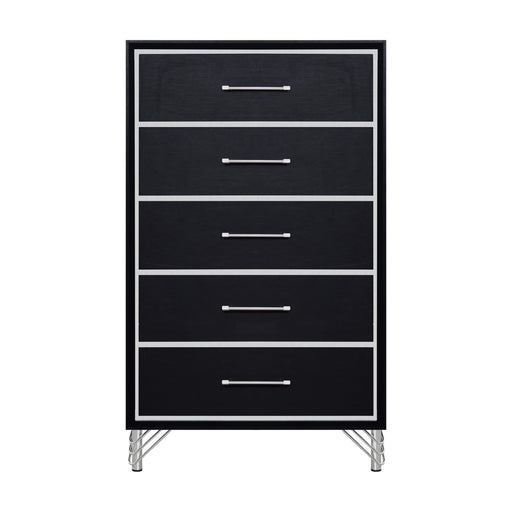 Ava 5 Drawer Chest-Ebony