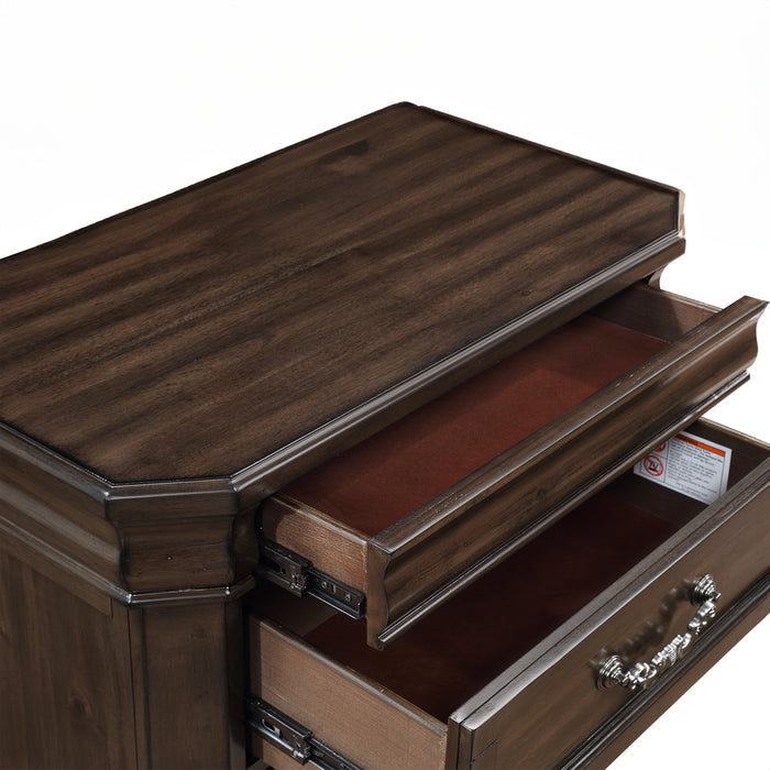 Lyndhurst Nightstand- Walnut