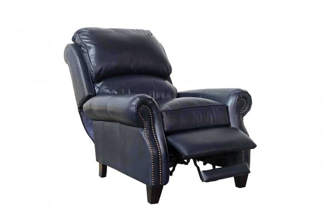 BarcaLounger Churchill Recliner in Shoreham Blue