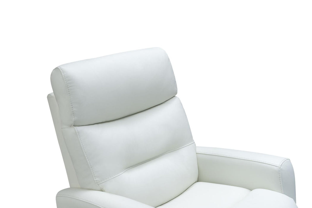 BarcaLounger Donavan Recliner w/ Power Headrest in Enzo Winter White