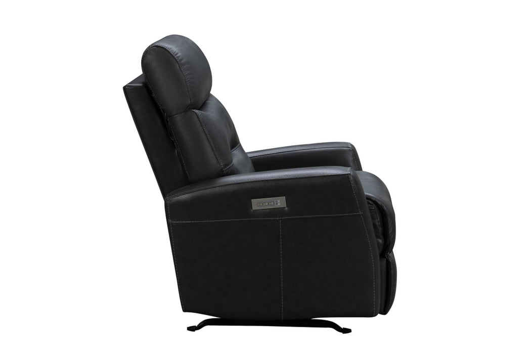 BarcaLounger Donavan Recliner w/ Power Headrest in Matteo Smoke Gray