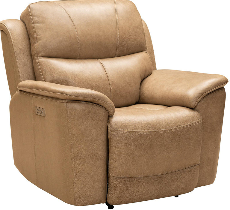 BarcaLounger Kaden Recliner w/ Power Headrest in Elliott-Taupe