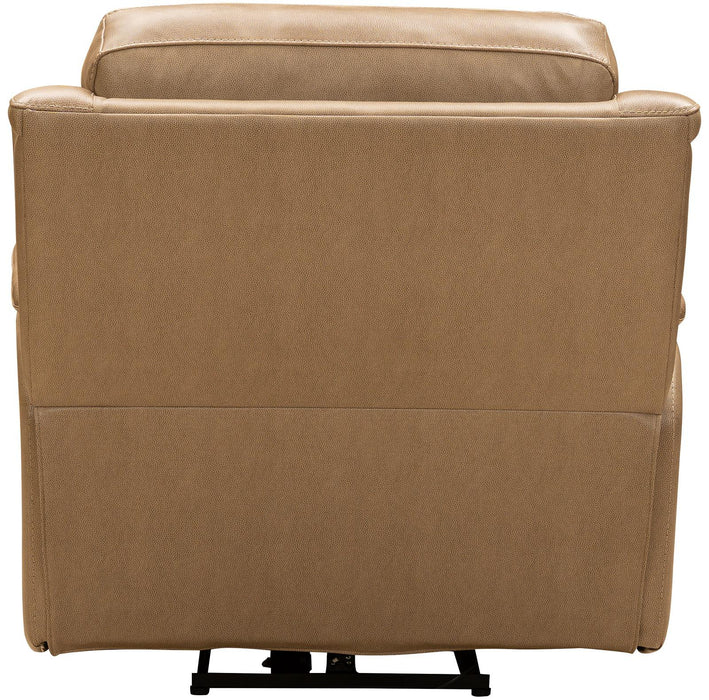 BarcaLounger Kaden Recliner w/ Power Headrest in Elliott-Taupe