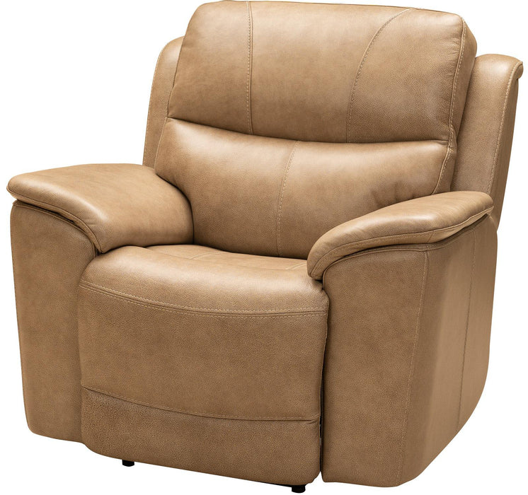 BarcaLounger Kaden Recliner w/ Power Headrest in Elliott-Taupe