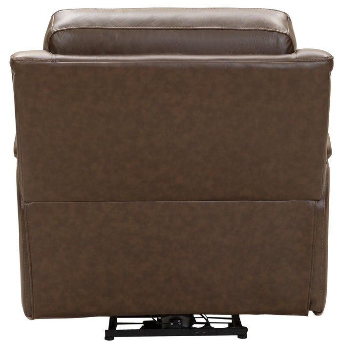 BarcaLounger Kaden Recliner w/ Power Headrest in Jarod-Brown