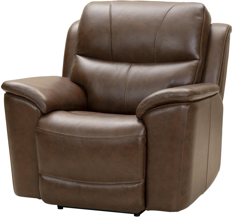 BarcaLounger Kaden Recliner w/ Power Headrest in Jarod-Brown