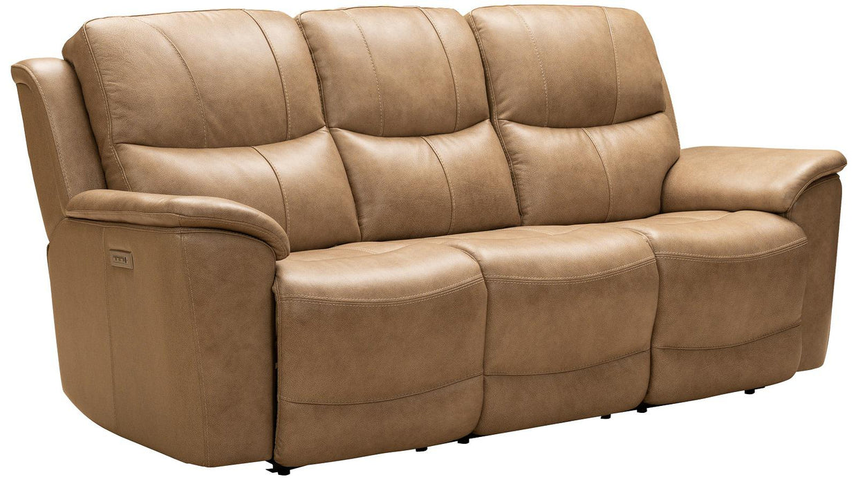 Barcalounger Kaden Reclining Sofa w/ Power Headrest in Elliott-Taupe