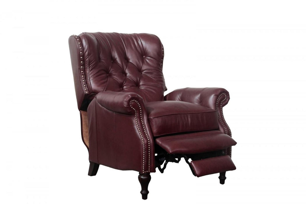 BarcaLounger Kendall Recliner in Shoreham Wine