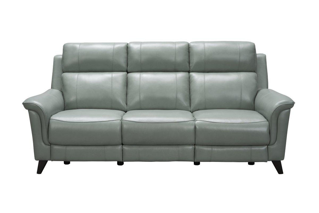 BarcaLounger Kester Reclining Sofa w/ Power Headrest in Lorenzo-Mint